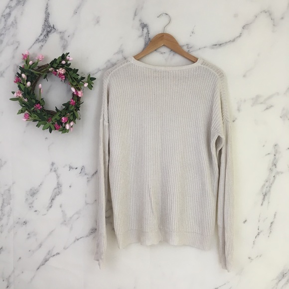 Brandy Melville Ollie Sweater in Ivory - Picture 7 of 8